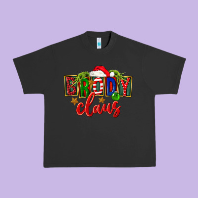 Christmas Brody Claus Urban Heavy Tee Designed By Fadigitalartstudio