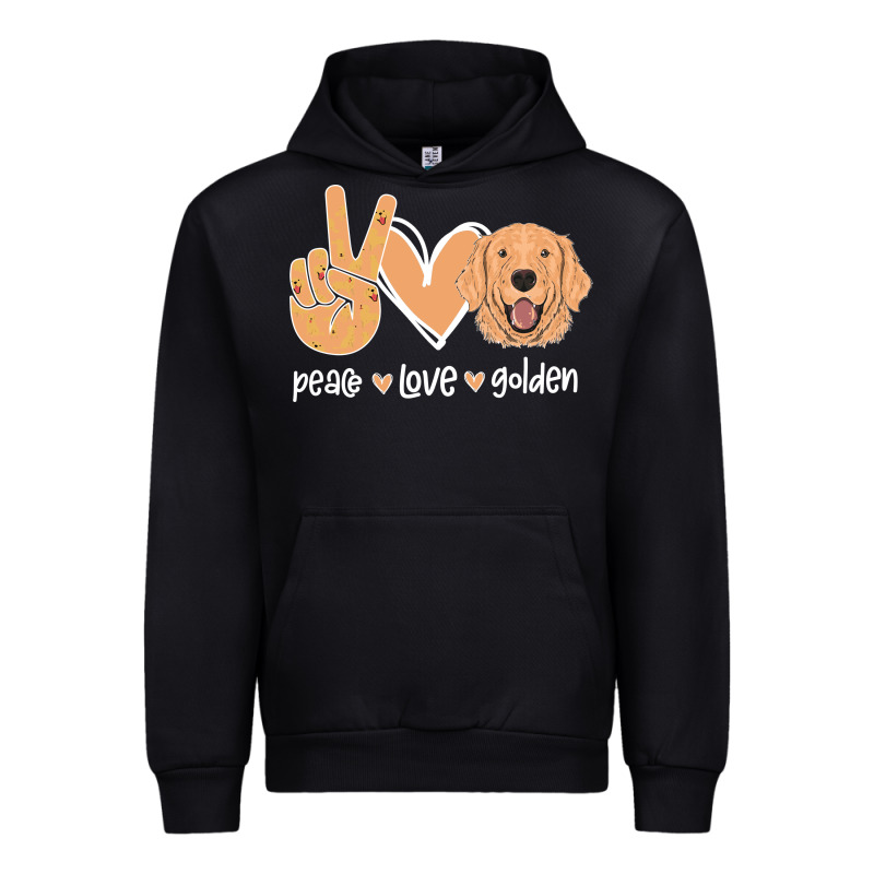 Peace Love Golden Urban Hoodie by Bettercallsaul | Teevron