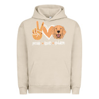 Pigment French Oak Peace Love Golden Urban Hoodie - Bettercallsaul