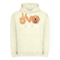 Pigment Pistachio Peace Love Golden Urban Hoodie - Bettercallsaul