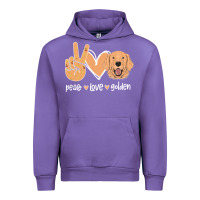 Tulip Peace Love Golden Urban Hoodie - Bettercallsaul