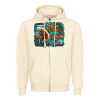 Sandshell free spirit native american indian headdress Zipper Hoodie - Artiststas