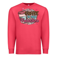 Cardinal coffee is my valentine Premium Sweatshirt - MaliasSmallBusiness
