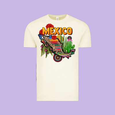 Mexico Map Vintage Tee Designed By Cts Tumbler Store
