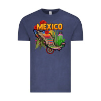 Vintage Denim mexico map Vintage Tee - CTS Tumbler Store