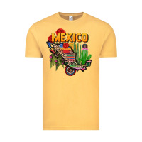 Vintage Mustard mexico map Vintage Tee - CTS Tumbler Store