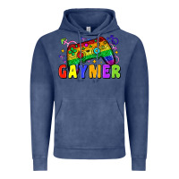 Vintage Denim Gaymer Vintage Hoodie - Zillion Design Studio