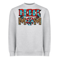 Heather Grey Cheer mom Heavyweight Sweatshirt - Zillion Design Studio