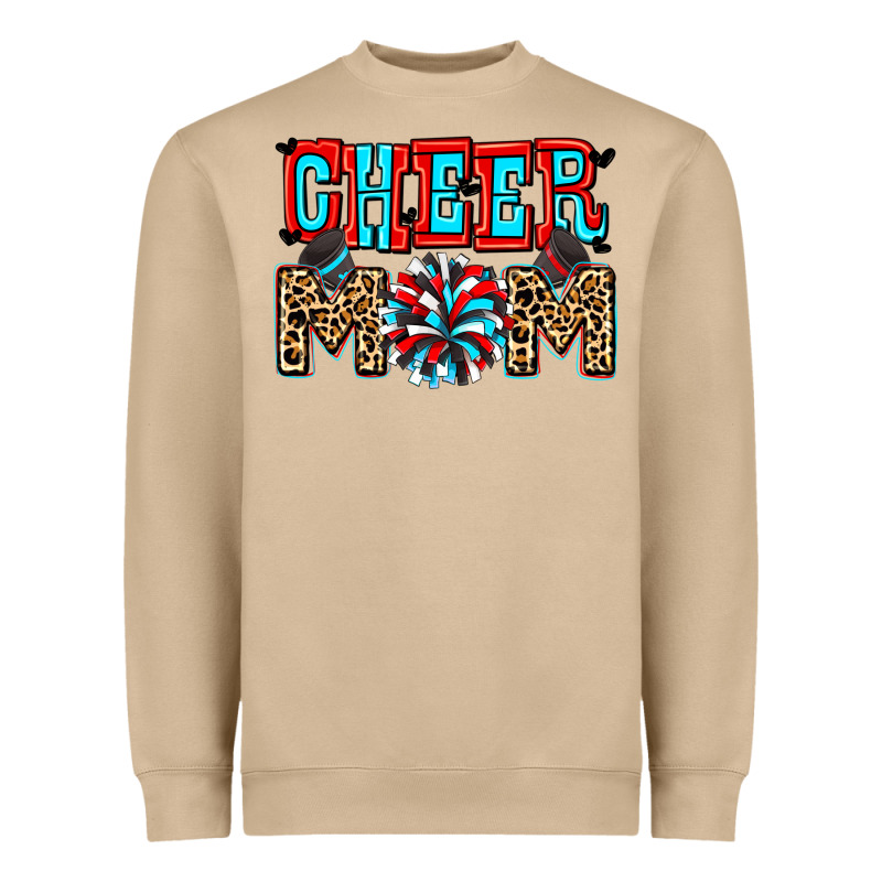 Cheer Mom Heavyweight Sweatshirt by Zillion Design Studio | Teevron