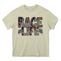 Mossy race life Heavy Core Tee - RacoonDesign