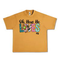 Peanut Butter Oh how he loves us Urban Heavy Tee - Neo Western