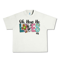 Pistachio Oh how he loves us Urban Heavy Tee - Neo Western