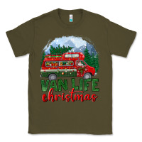 Army Green van life christmas Classic Tee - BundleAndBundleShop