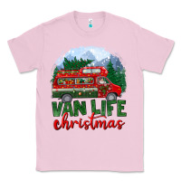 Bubblegum Pink van life christmas Classic Tee - BundleAndBundleShop