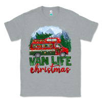 Heather Grey van life christmas Classic Tee - BundleAndBundleShop