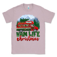 Lilac van life christmas Classic Tee - BundleAndBundleShop