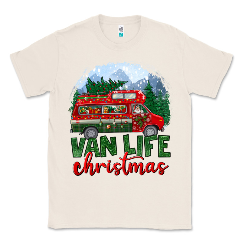Van Life Christmas Classic Tee by BundleAndBundleShop | Teevron