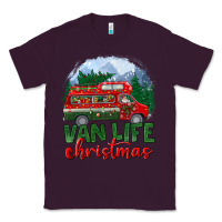 Plum van life christmas Classic Tee - BundleAndBundleShop