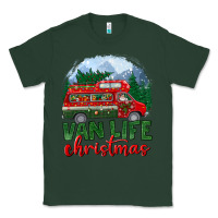 Sports Green van life christmas Classic Tee - BundleAndBundleShop