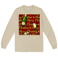 Mushroom merry christmas champagne seamless pattern Long Sleeve Tee - BundleAndBundleShop