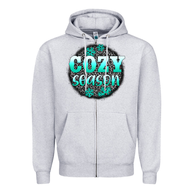 Cozy Season Zipper Hoodie by AdoDesignShop | Teevron