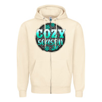 Sandshell cozy season Zipper Hoodie - AdoDesignShop