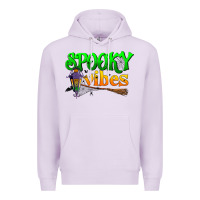 Lilac spooky vibes Premium Hoodie - BundleAndBundleShop