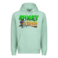 Seafoam spooky vibes Premium Hoodie - BundleAndBundleShop