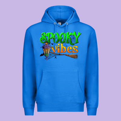 Spooky Vibes Premium Hoodie Designed By Bundleandbundleshop