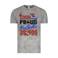 Loud And Proud Football Mom Vintage Tee | Teevron