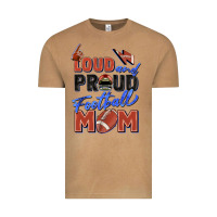Vintage Camel loud and proud football mom Vintage Tee - Zillion Design Studio