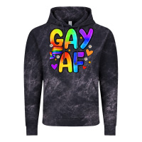 Cloud Black gay af Vintage Hoodie - Zillion Design Studio