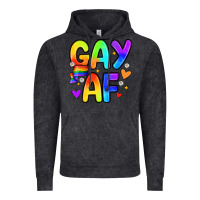 Vintage Black gay af Vintage Hoodie - Zillion Design Studio