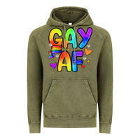 Vintage Olive gay af Vintage Hoodie - Zillion Design Studio
