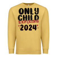 Antique Gold only child expiring 2024 Premium Sweatshirt - MaliasSmallBusiness