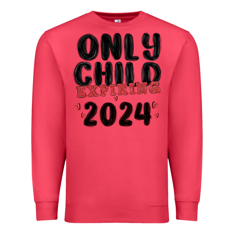 Only Child Expiring 2024 Premium Sweatshirt by MaliasSmallBusiness | Teevron