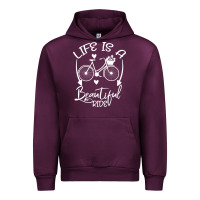 Mauve Wine Life is a beautiful ride Urban Hoodie - Bettercallsaul