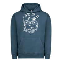 Pigment Midnight Navy Life is a beautiful ride Urban Hoodie - Bettercallsaul