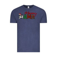 Vintage Denim merry mama Vintage Tee - BarkalooDesign