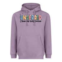 Lavender unafraid Heavyweight Hoodie - MaliasSmallBusiness