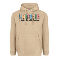 Mushroom unafraid Heavyweight Hoodie - MaliasSmallBusiness