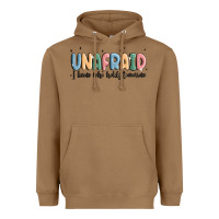 Toasted Coconut unafraid Heavyweight Hoodie - MaliasSmallBusiness