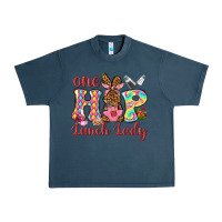Midnight Navy One hip lunch lady Urban Heavy Tee - Neo Western