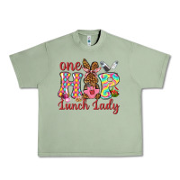 Oil Green One hip lunch lady Urban Heavy Tee - Neo Western