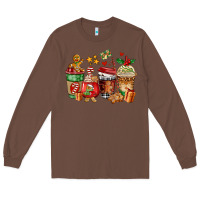 Chestnut christmas cookie coffee cups Long Sleeve Tee - AdoDesignShop