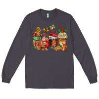 Smoke christmas cookie coffee cups Long Sleeve Tee - AdoDesignShop