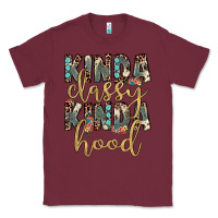 Burgundy kinda classy kinda hood Classic Tee - JahusDesignShop