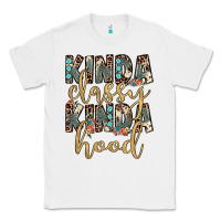 White kinda classy kinda hood Classic Tee - JahusDesignShop