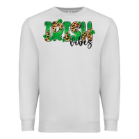 Dove Grey ırısh vibes Premium Sweatshirt - MaliasSmallBusiness
