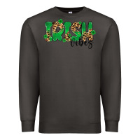Smoke ırısh vibes Premium Sweatshirt - MaliasSmallBusiness